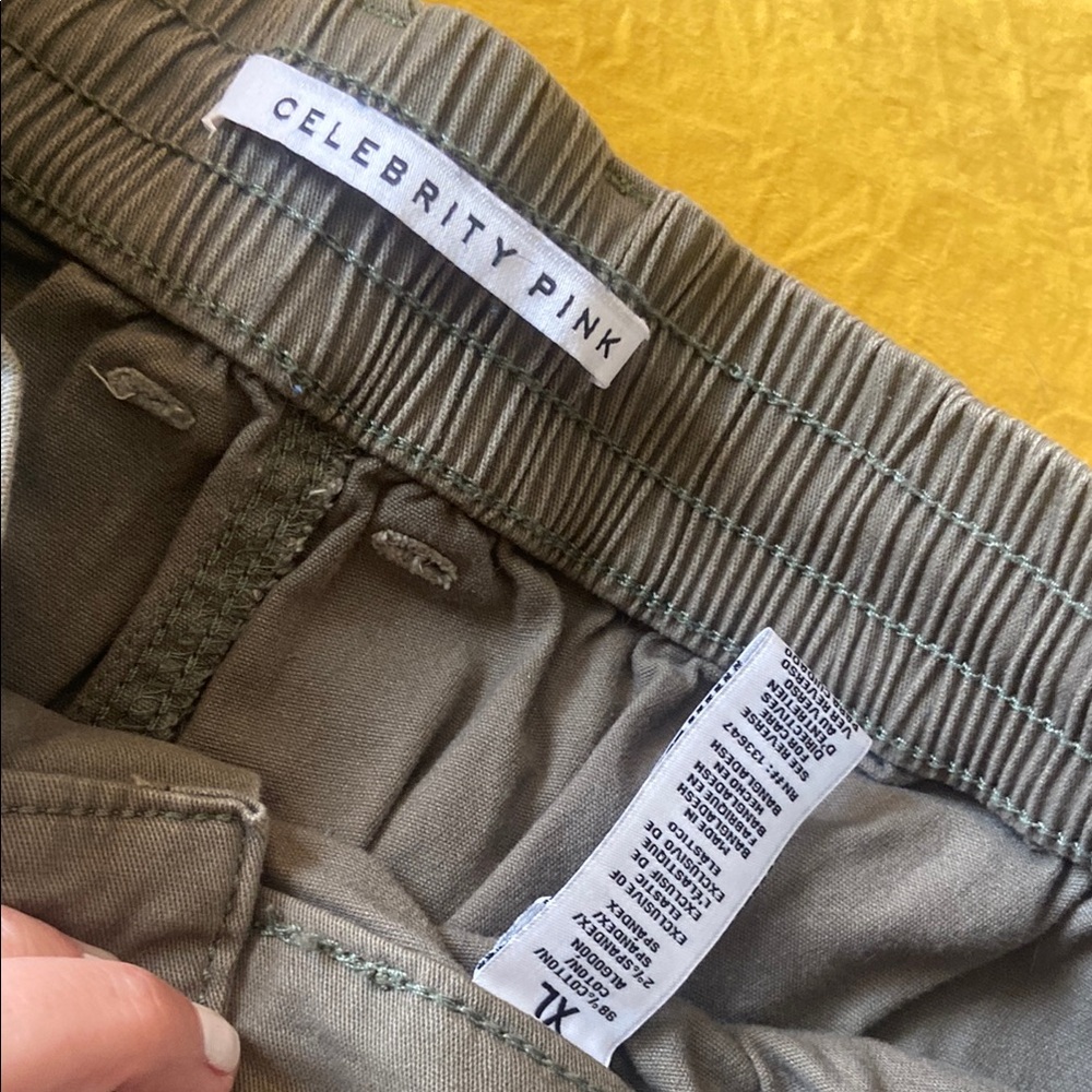 Celebrity Pink Khaki Joggers